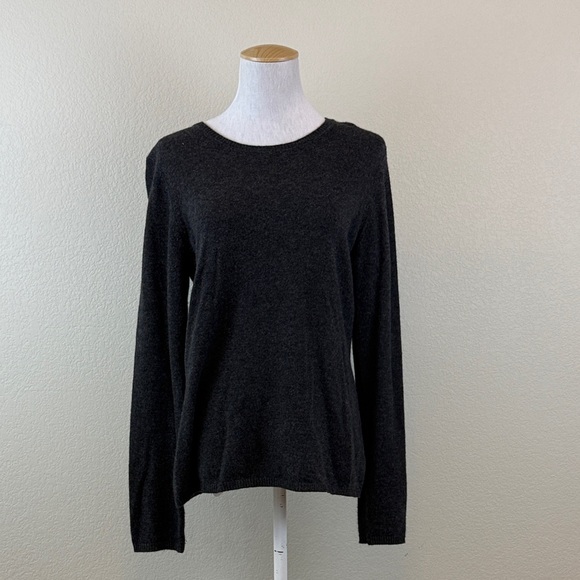 Peck & Peck Sweaters - Peck & Peck 100%‎ Cashmere Women's Black Sweater Top L